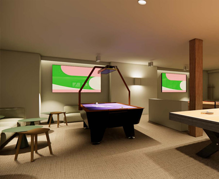 Gaming room
